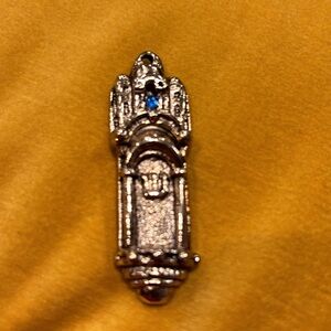 ZAVUROV  24 k. Gold Plated Jerusalem NEW CAR MEZUZA